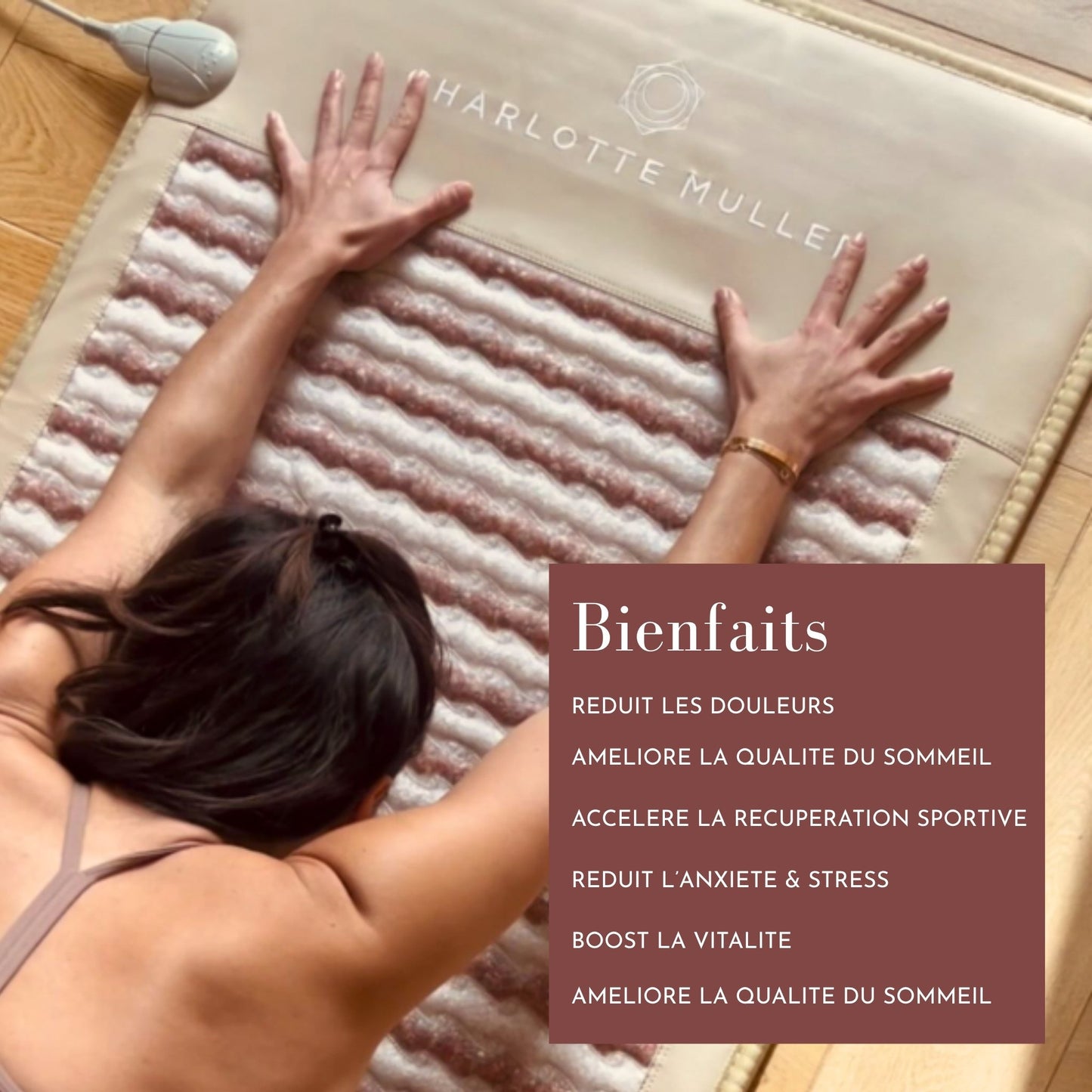 BALANCE Mat - matelas infrarouge fréquence Pemf | Focus ventre