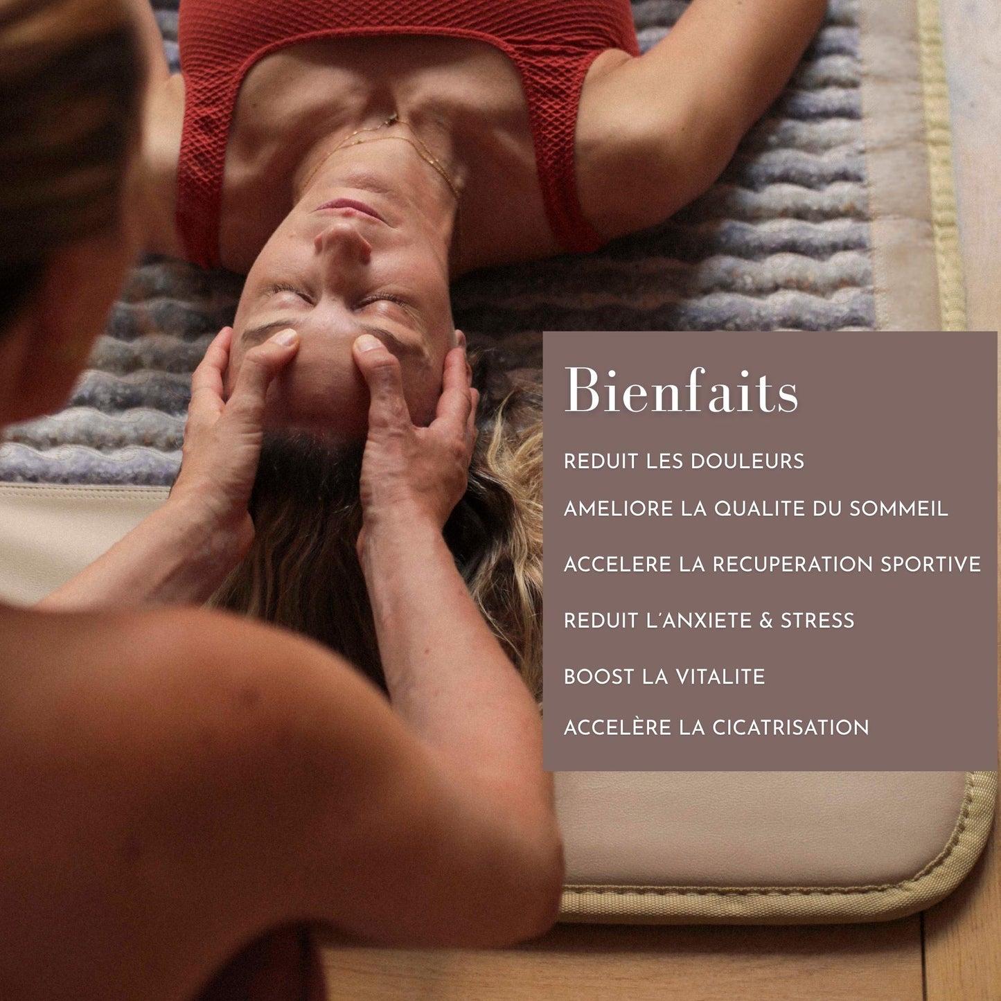 POWER Mat - matelas infrarouge fréquence Pemf | Full Body récupération relaxation