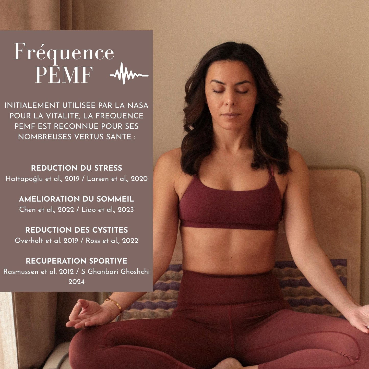 POWER Mat - matelas infrarouge fréquence Pemf | Full Body récupération relaxation