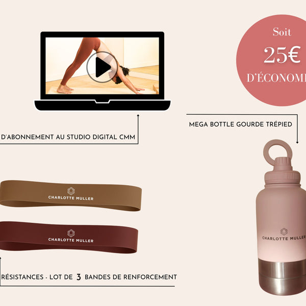 Bundle - Abonnement 1 an au Studio CMM Digital + Lot de 3 Résistances + MEGA BOTTLE