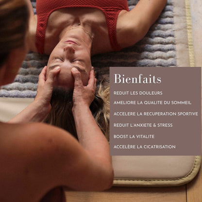 POWER Mat - matelas infrarouge fréquence Pemf | Full Body récupération relaxation