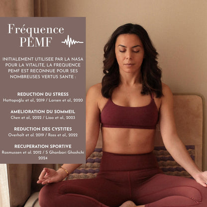 POWER Mat - matelas infrarouge fréquence Pemf | Full Body récupération relaxation