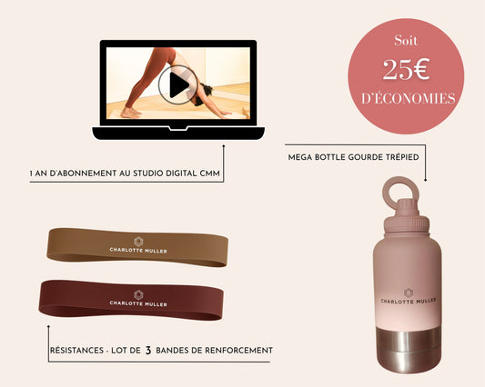 Bundle - Abonnement 1 an au Studio CMM Digital + Lot de 3 Résistances + MEGA BOTTLE